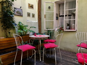 A café in Prague