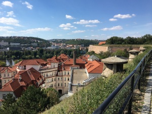 A fort in Prague city